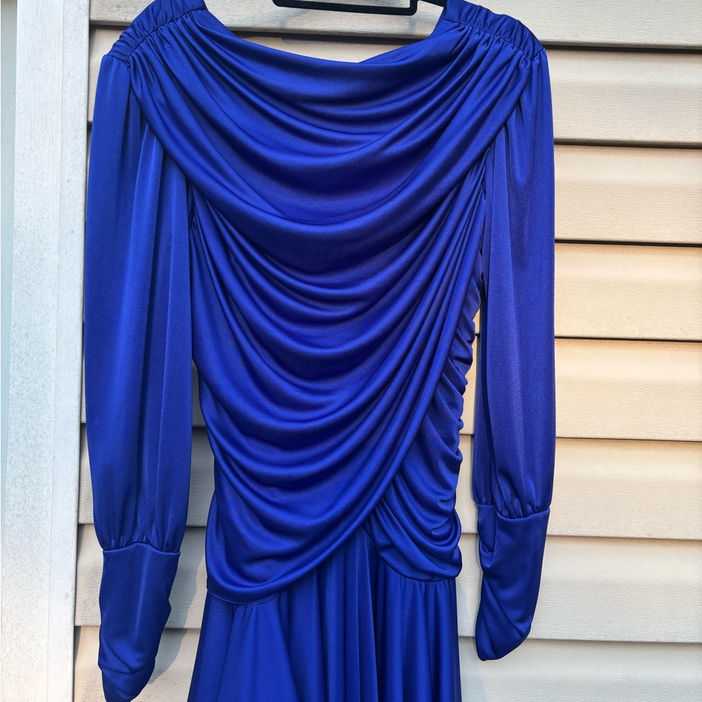 Royal Blue Vintage Dress